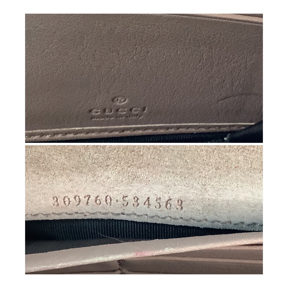 COPY - 🛍 GUCCI Blush Pink Patent Microguccissima Leather Continental Wallet🛍 - Picture 6 of 10